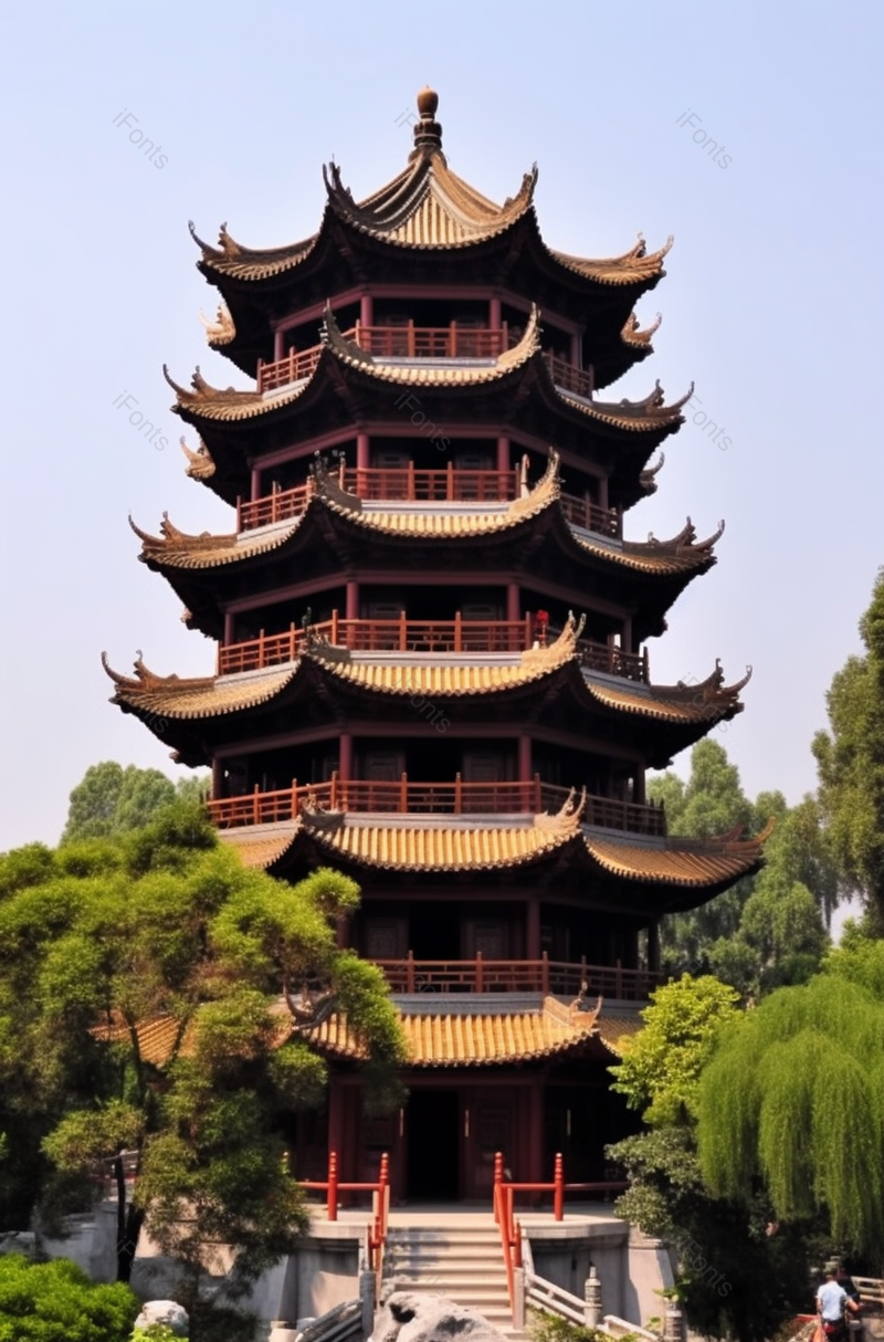 湖北武汉黄鹤楼日景,高清,摄影图,摄影图片,图片大全,摄影图免费下载